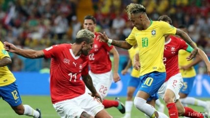 ЧМ-2018. Бразилия сенсационно не смогла обыграть Швейцарию