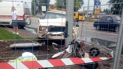 В Харькове умер младенец, в коляску которого врезался пьяный водитель