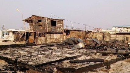 МАФы горели на одном из курортов в Запорожской области, есть пострадавший