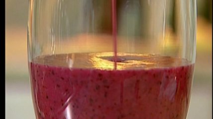 Черничный смузи