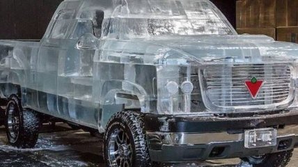 Canadian Tire Ice Truck - самый быстрый автомобиль из льда