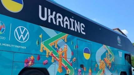 Состоялась презентация автобуса сборной Украины на Евро-2020