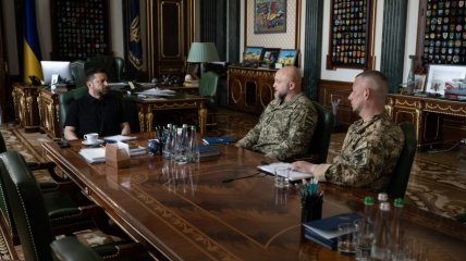 Зустріч президента з високопоставленими військовими