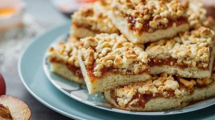 Тертый пирог с вареньем – простой рецепт