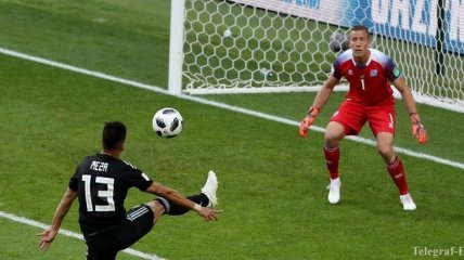 Аргентина - Исландия: голкипер Халлдорсон признан лучшим игроком матча ЧМ-2018