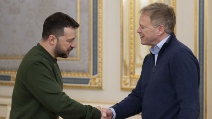 Встреча Владимира Зеленского с министром обороны Великобритании