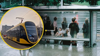 Трамваи в Киеве