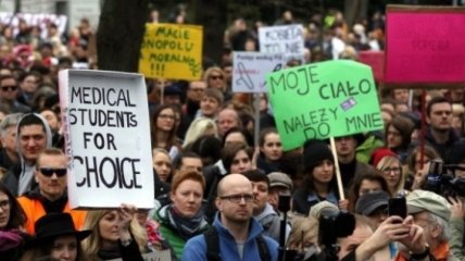 В Польше протестуют против полного запрета абортов