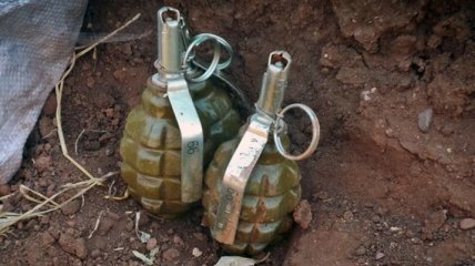 В Запорожской области обнаружили тайник с гранатами