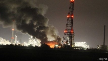 В Нидерландах горит химзавод компании Shell 