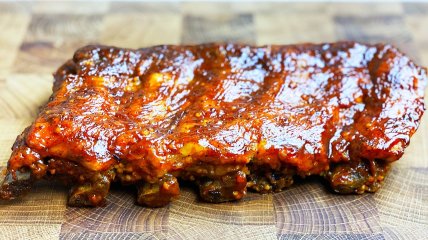 Свиные ребрышки барбекю