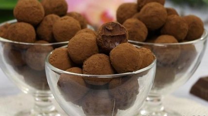 Рецепт дня: шоколадные конфеты "Трюфели"