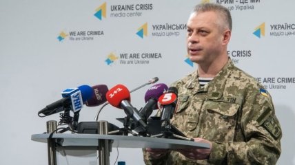 Лысенко: Боевики обстреляли позиции АТО вблизи Николаевки