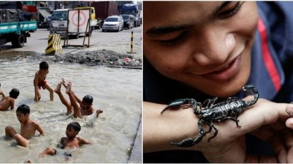 Интересные кадры о повседневной жизни людей на Филиппинах (Фото)