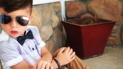 4-летний Райкер Виксом - самый модный ребенок в Instagram