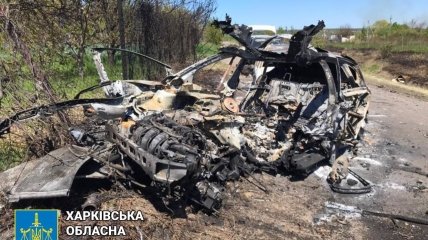 Знищена росіянами колона з цивільними на Харківщині