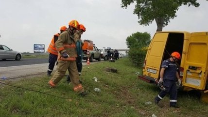 В Болгарии разбился микроавтобус с мигрантами, погибли 10 человек