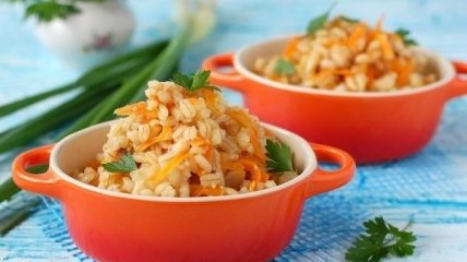 Просто, вкусно, на каждый день: перловка с грибами и овощами