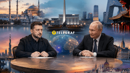 Володимир Зеленський та Володимир Путін