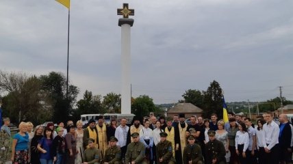 В Одесской области открыли военный мемориал армии УНР
