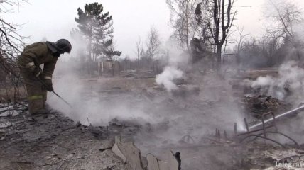 Площадь лесных пожаров в Забайкалье выросла