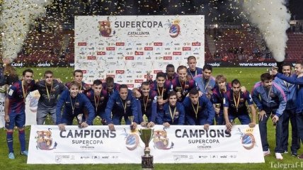 "Барселона" - победитель 1-го Суперкубка Каталонии