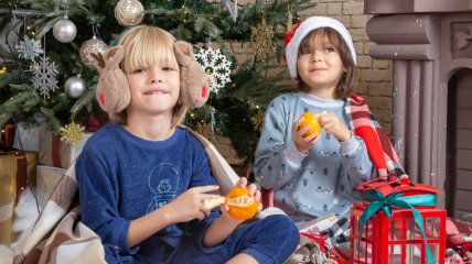 Дети в праздник