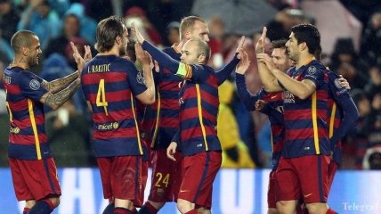 "Барселона" установила рекорд Лиги чемпионов