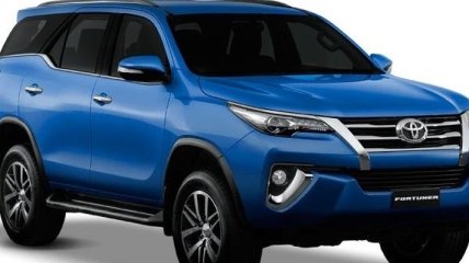 Обновленный Toyota Fortuner уже в продаже