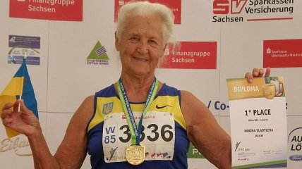 90-летняя легкоатлетка установила рекорд Украины