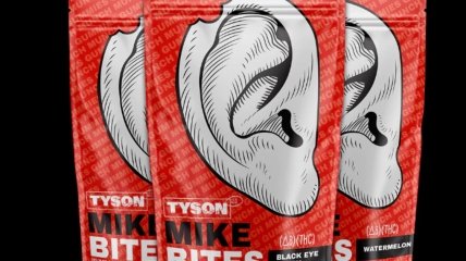 Конфеты Тайсона в форме отгрызанных ушей