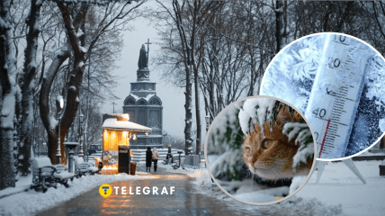 Погода взимку в Україні