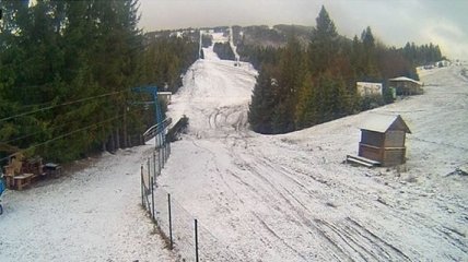 В Карпатах выпало полметра снега