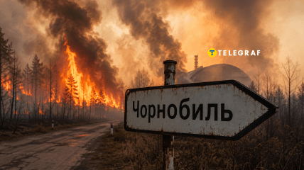 Зона відчуження палає кілька днів