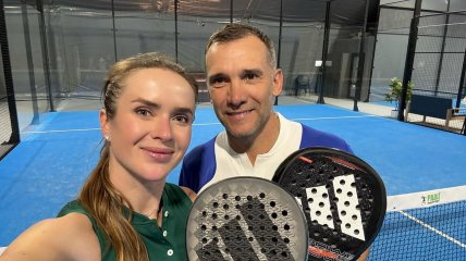 Элина Свитолина и Андрей Шевченко