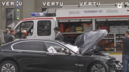 В Москве служебный автомобиль Путина попал в аварию