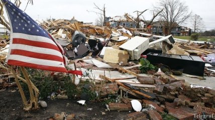 На Техас обрушился торнадо, пострадали 7 человек