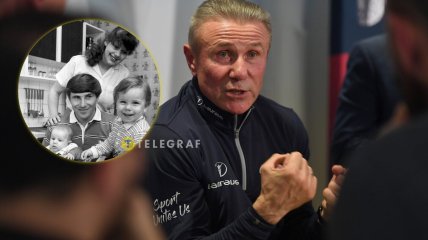 Сергей Бубка и семья