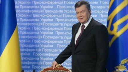 Янукович поздравил украинцев  