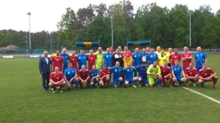 Футбольная сборная мэров Украины одержала победу в Польше