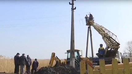 Под Краматорском взорвался газопровод (Видео)