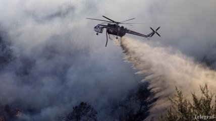 В Калифорнии продолжают бушевать лесные пожары 