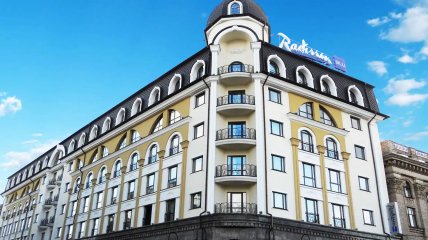 Отель Raddison Blue в центре Киева