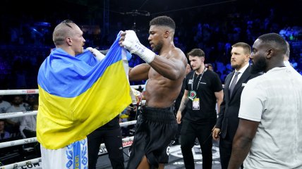 Александр Усик и Энтони Джошуа