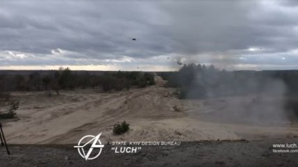 В Украине испытали новые противотанковые ракеты (Видео)
