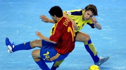 Евро-2016 по футзалу. Испания разгромила Украину