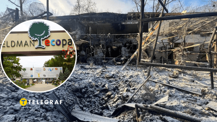 Наслідки удару по "Екопарку" в Харкові