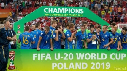 Палкин поздравил сборную Украины U-20
