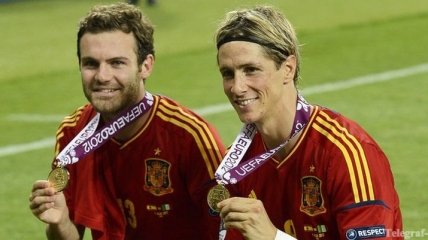 Торрес и Мата стали самыми титулованными футболистами в истории