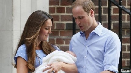 Принц Уильям и Кейт Миддлтон официально зарегистрировали сына
